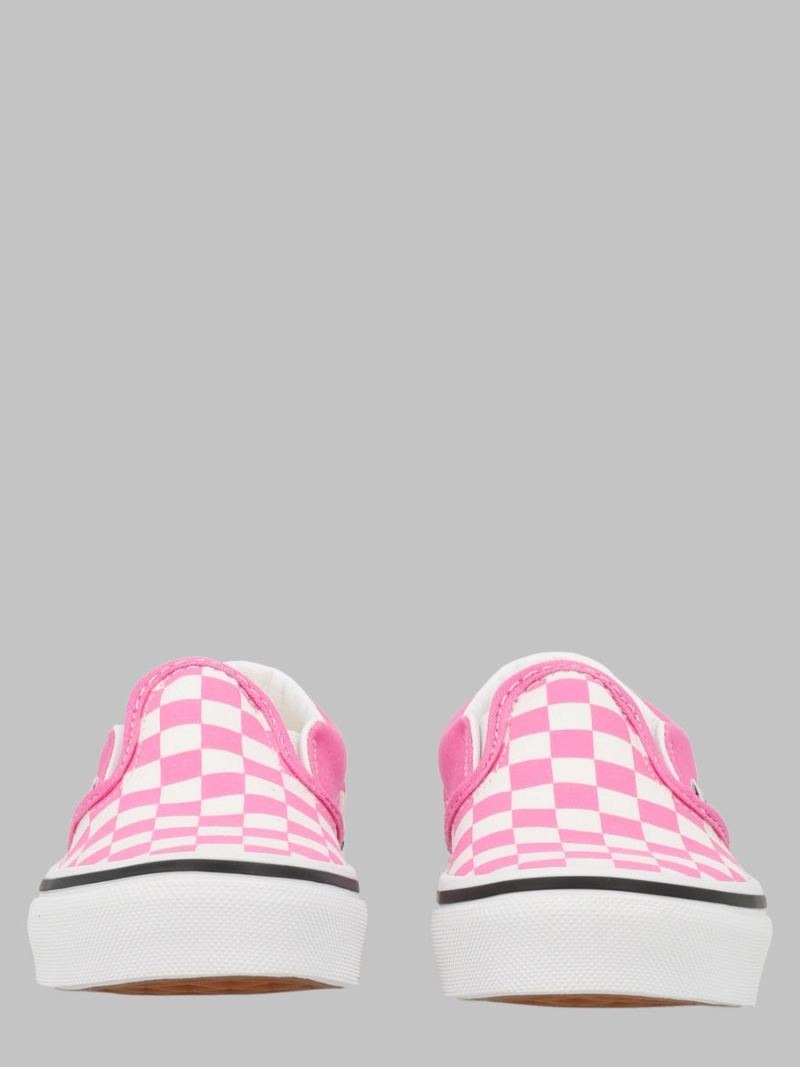 Vans Classic Slip On Color Theory Checkerboard Bright Azure