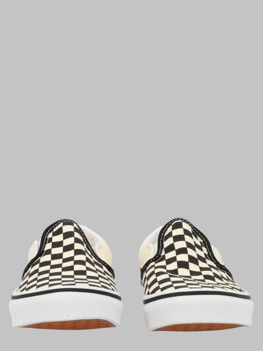 Vans Classic Slip On Blk&Whtchckerboard/Wht