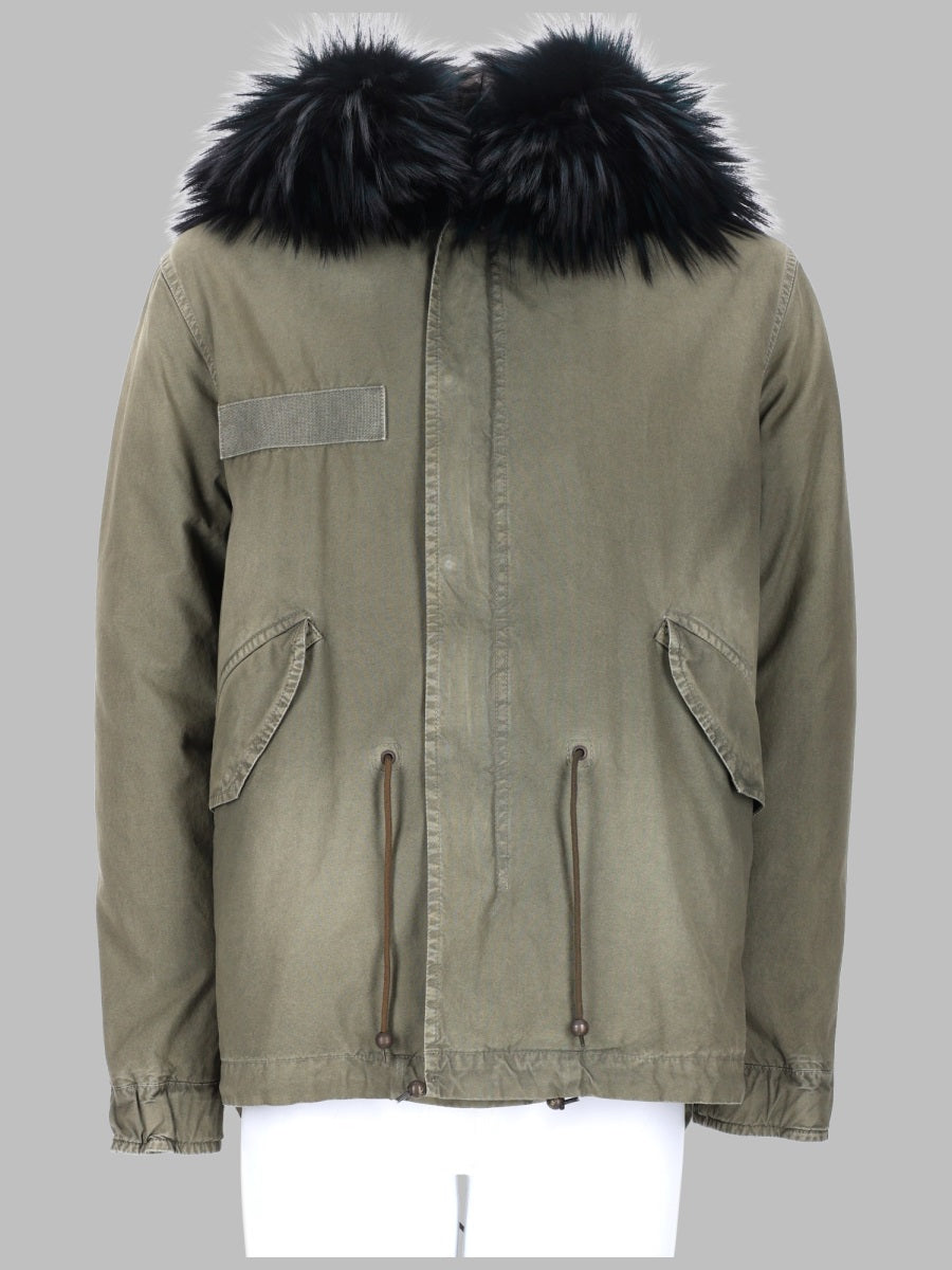 Mr & Mrs Italy Graphic Print Parka