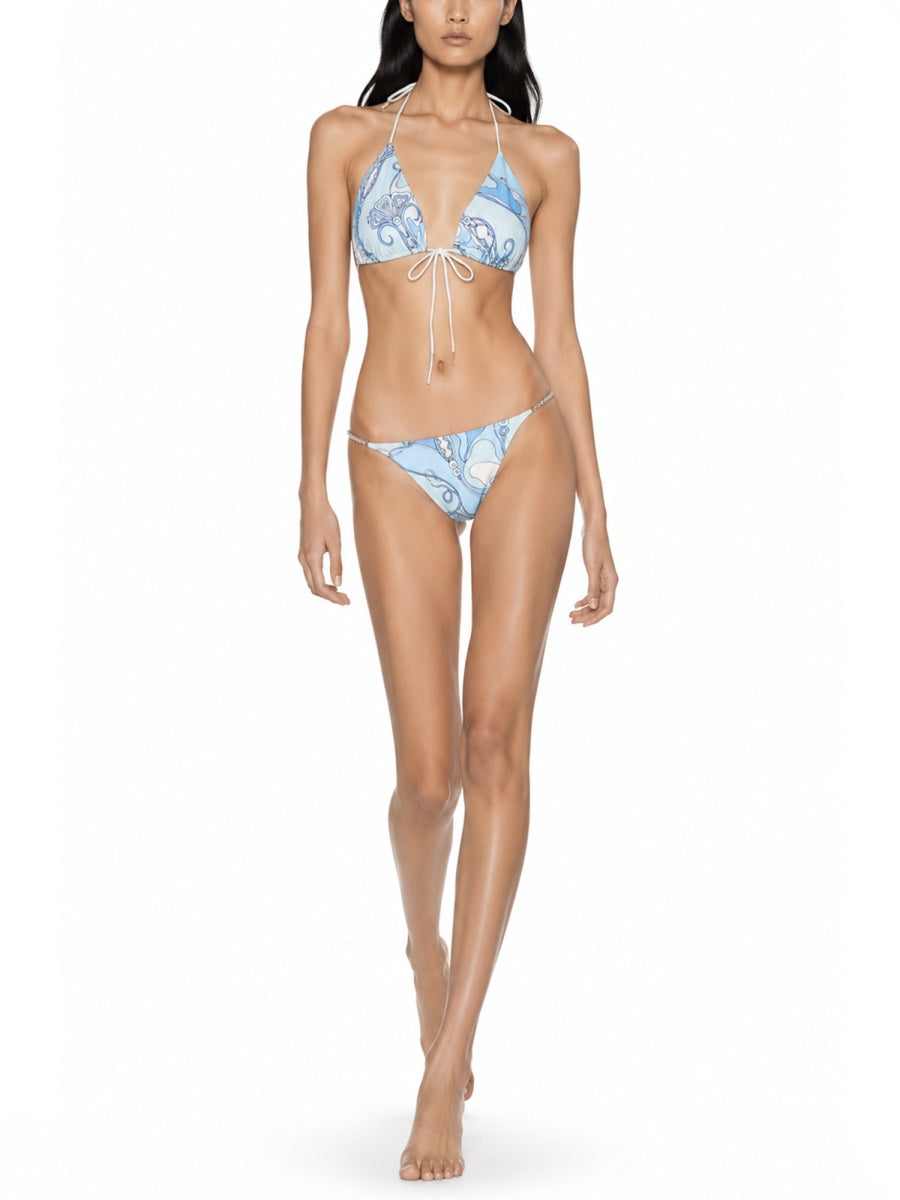 Pucci Slip Bikini Con Stampa