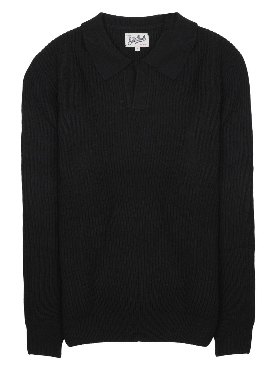 Mc2 Saint Barth Maglia Con Colletto A Polo