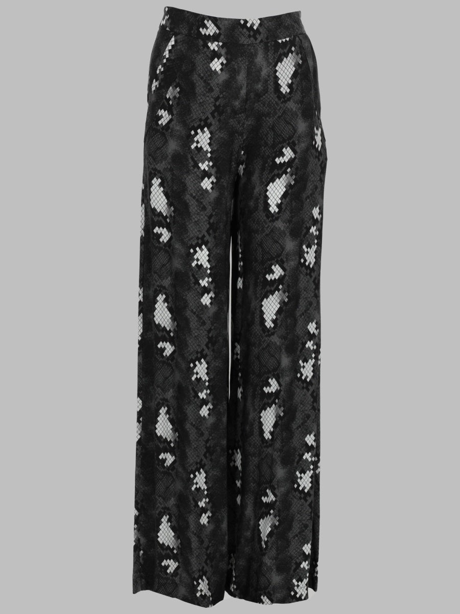 Se Ta Pantalone In Viscosa Con Stampa