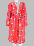 Golden Goose Cappotto Con Stampa Floreale