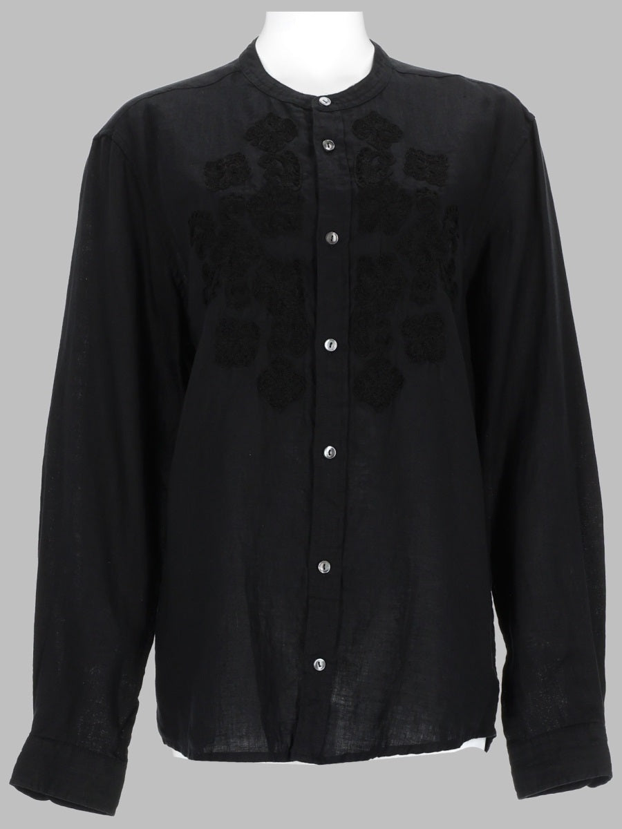 P.A.R.O..H. Embroidered Linen Shirt