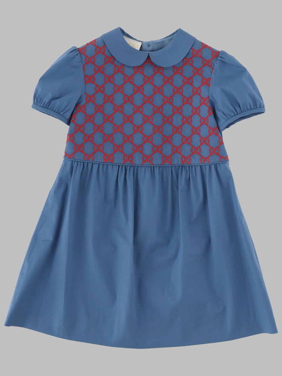 Gucci S/S Dress
Stretch Cotton
Popel/Metal
Blue/Mix