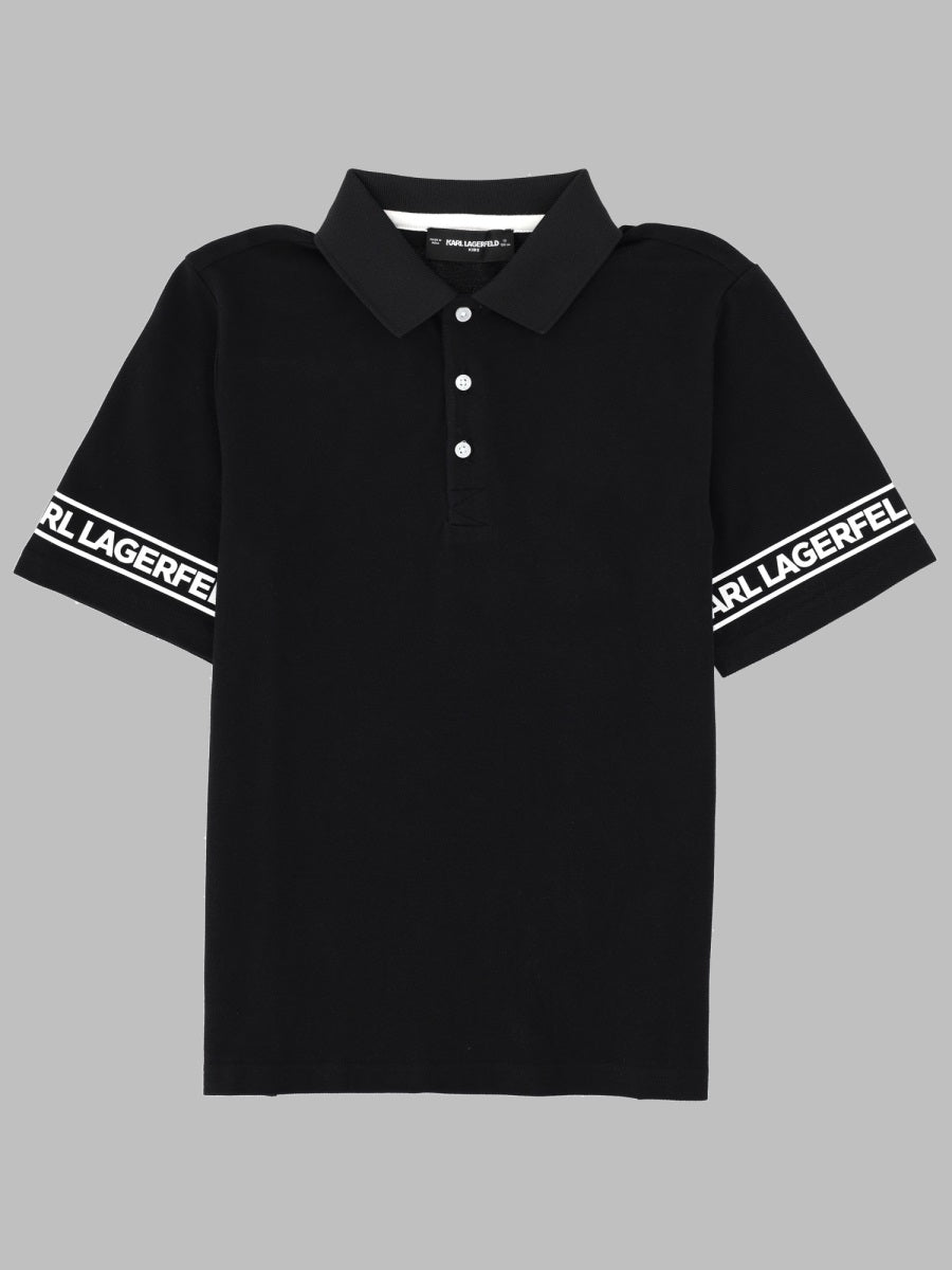 Karl Lagerfeld Polo Maniche Corte Logate