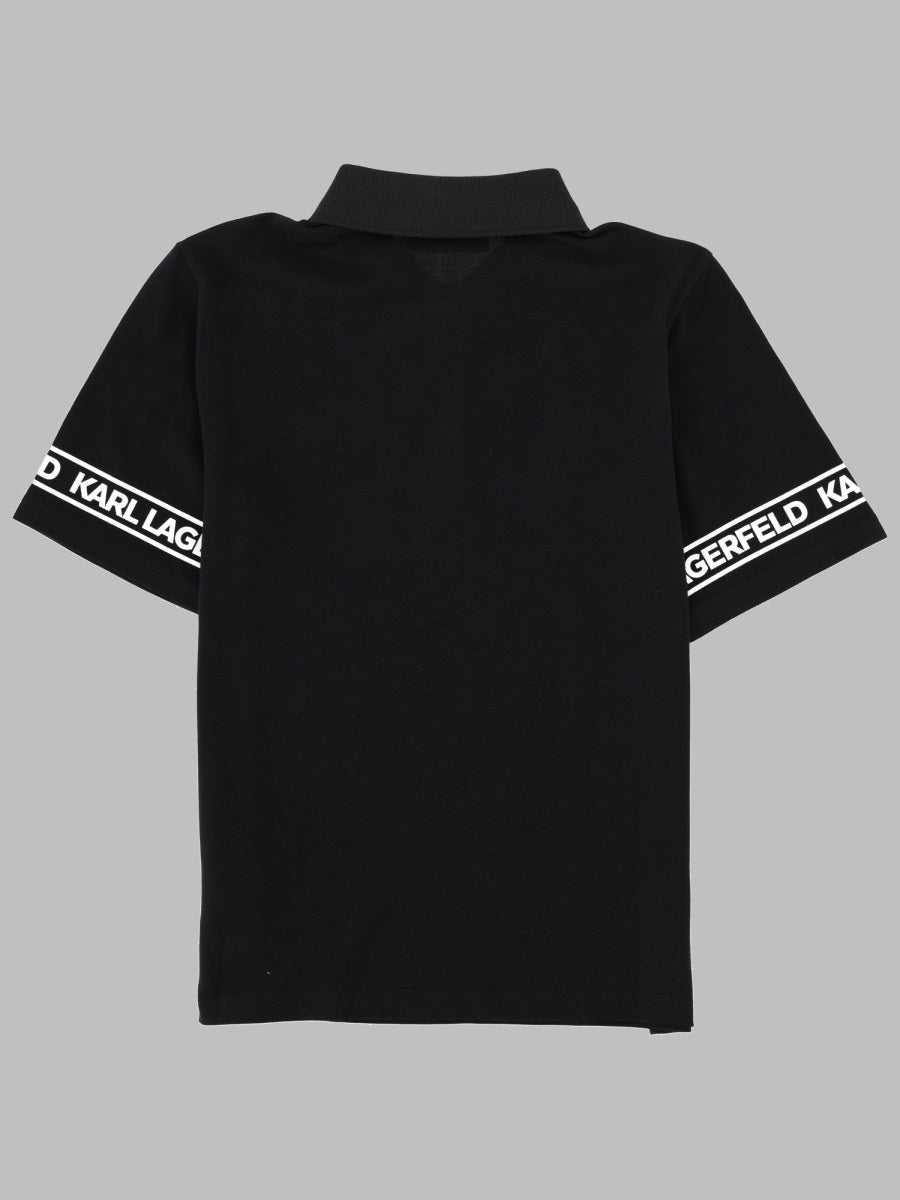 Karl Lagerfeld Polo Maniche Corte Logate