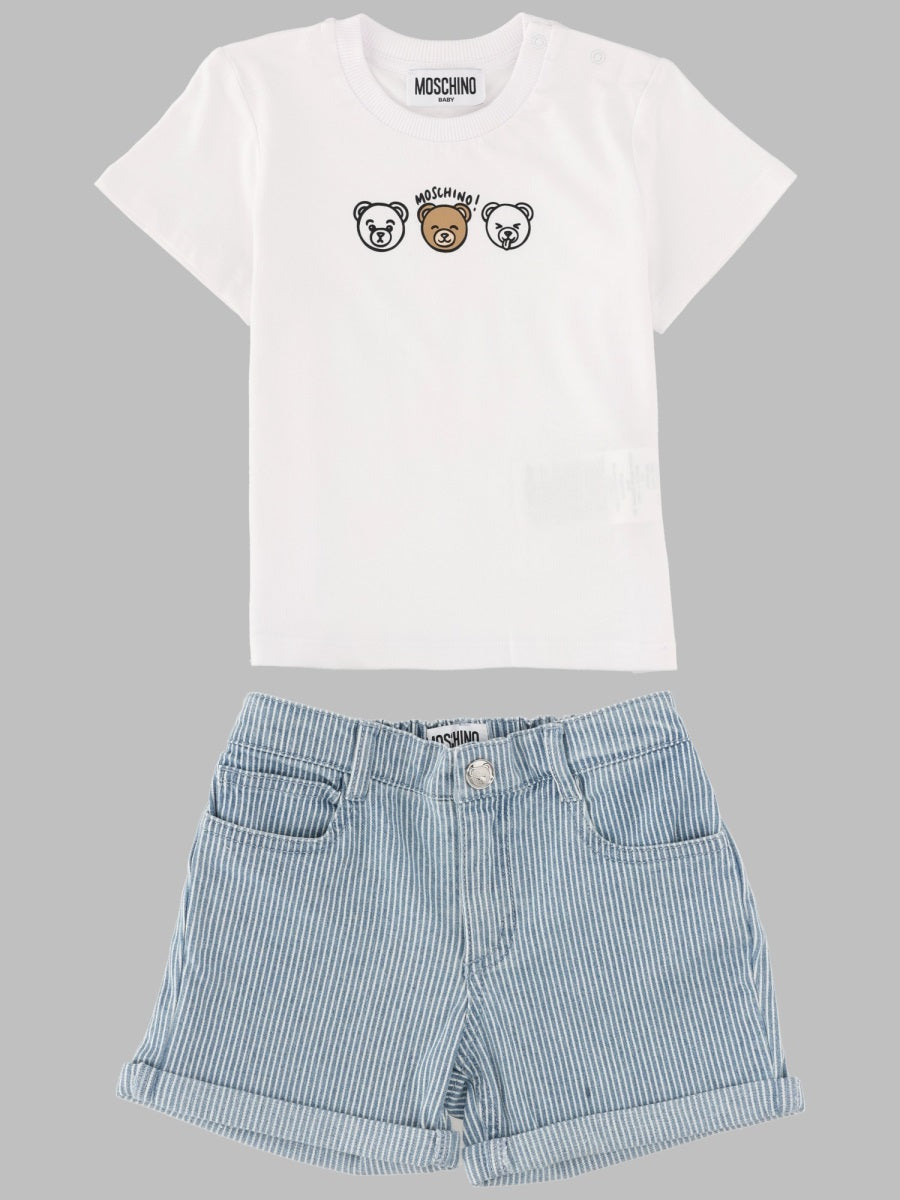 Moschino Set T Shirt+Short