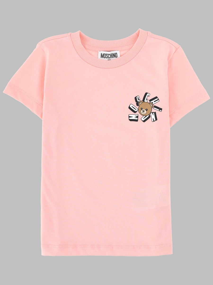 Moschino T Shirt Con Logo