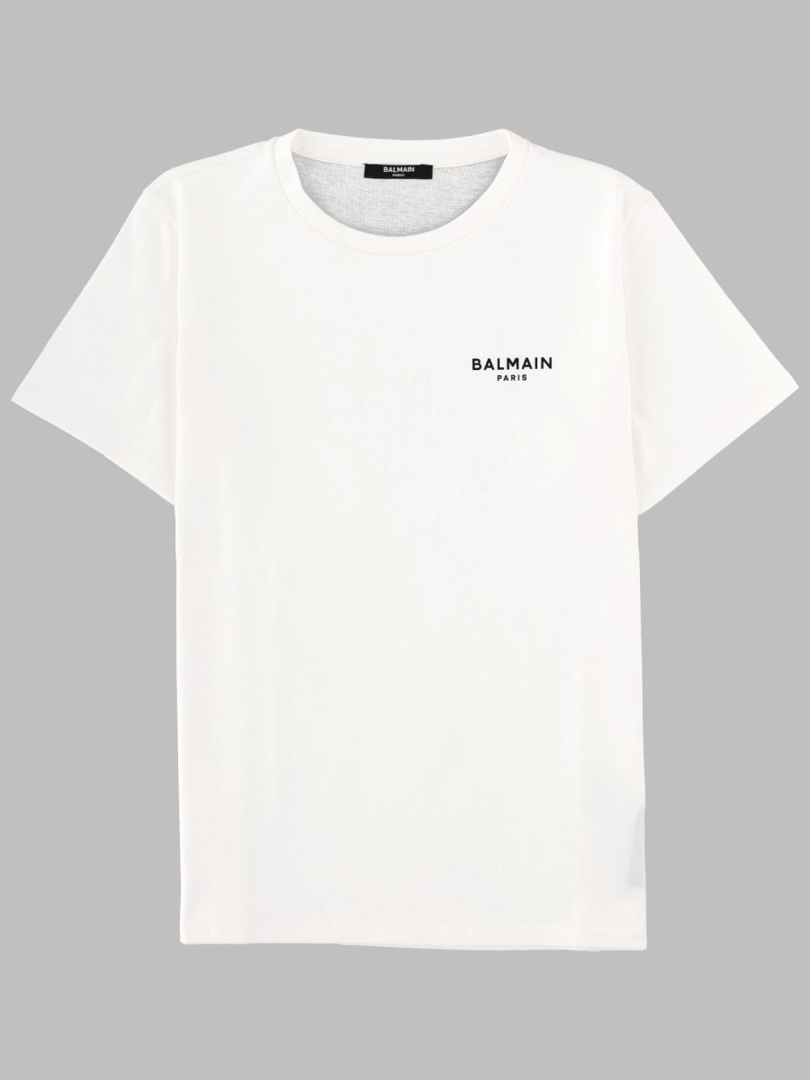 Balmain T Shirt Con Logo