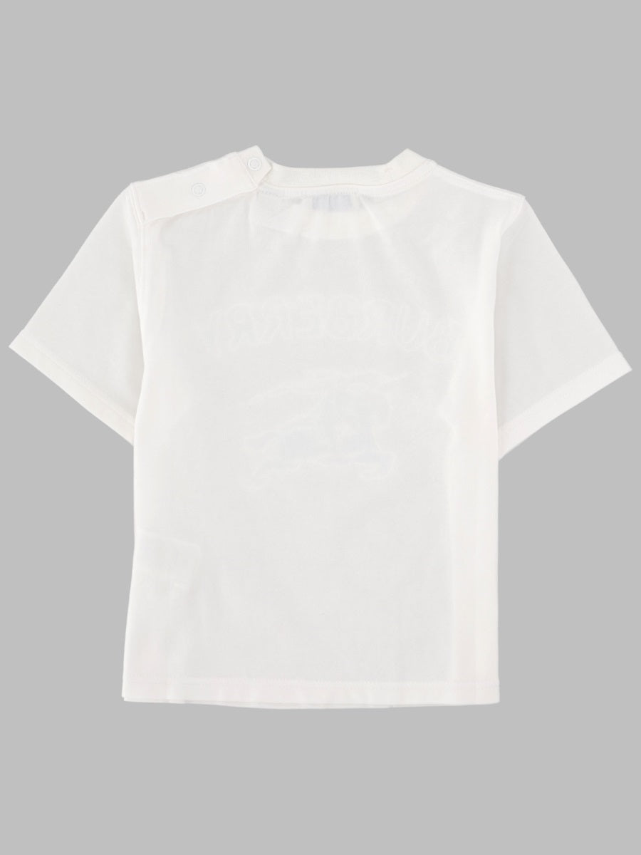 Burberry T Shirt Con Stampa Logo
