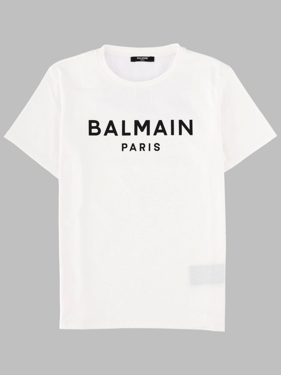Balmain T Shirt Con Logo