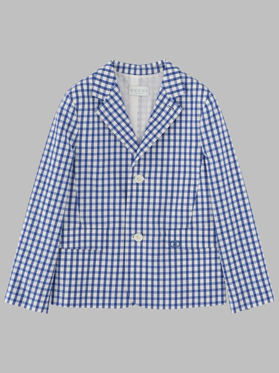 Gucci Giacca "Vichy"