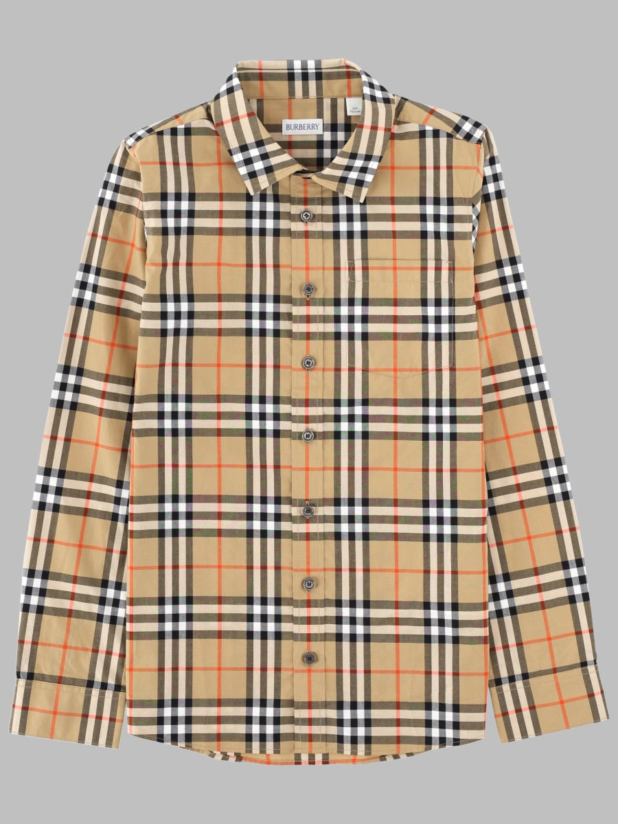 Burberry Camicia Logata