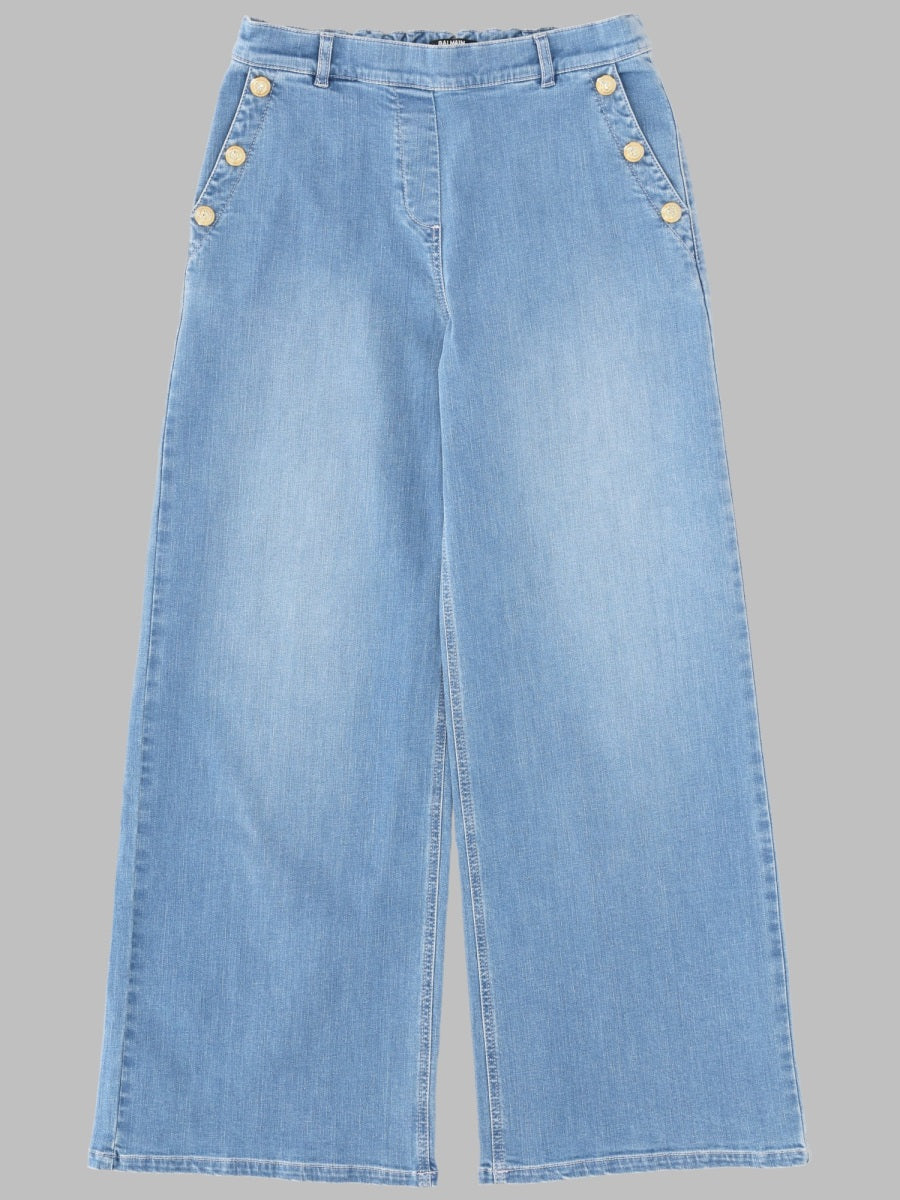 Balmain Pantaloni In Denim