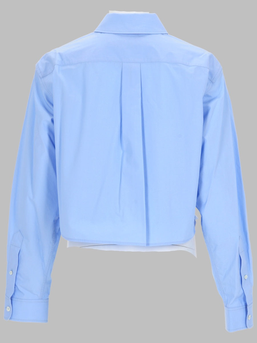 Alexander Wang Camicia Crop Con Logo