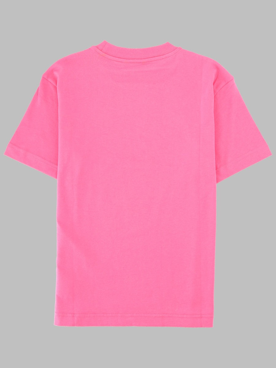 Palm Angels Neck Logo Brushed Reg Tee S/S Girl