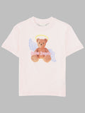 Palm Angels Neck Logo Brushed Reg Tee S/S Girl