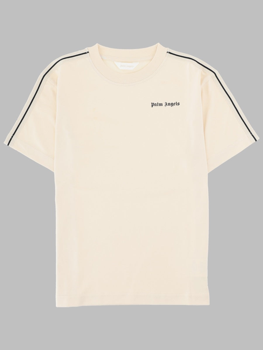 Palm Angels Pa Minitrack Reg. T Shirt S/S Black Off White