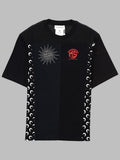 Marine Serre T Shirt "Upcycled" Con Stampa