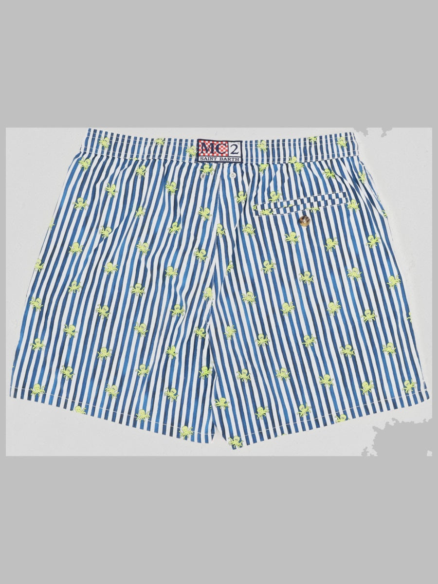 Mc2 Saint Barth Costume Da Bagno Con Stampa