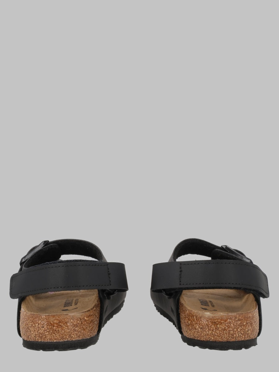 Birkenstock Milano Hl Kids Black, Birko Flor Calz. S
