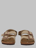 Birkenstock Milano Hl Kids Taupe, Suede Leather Calz. S