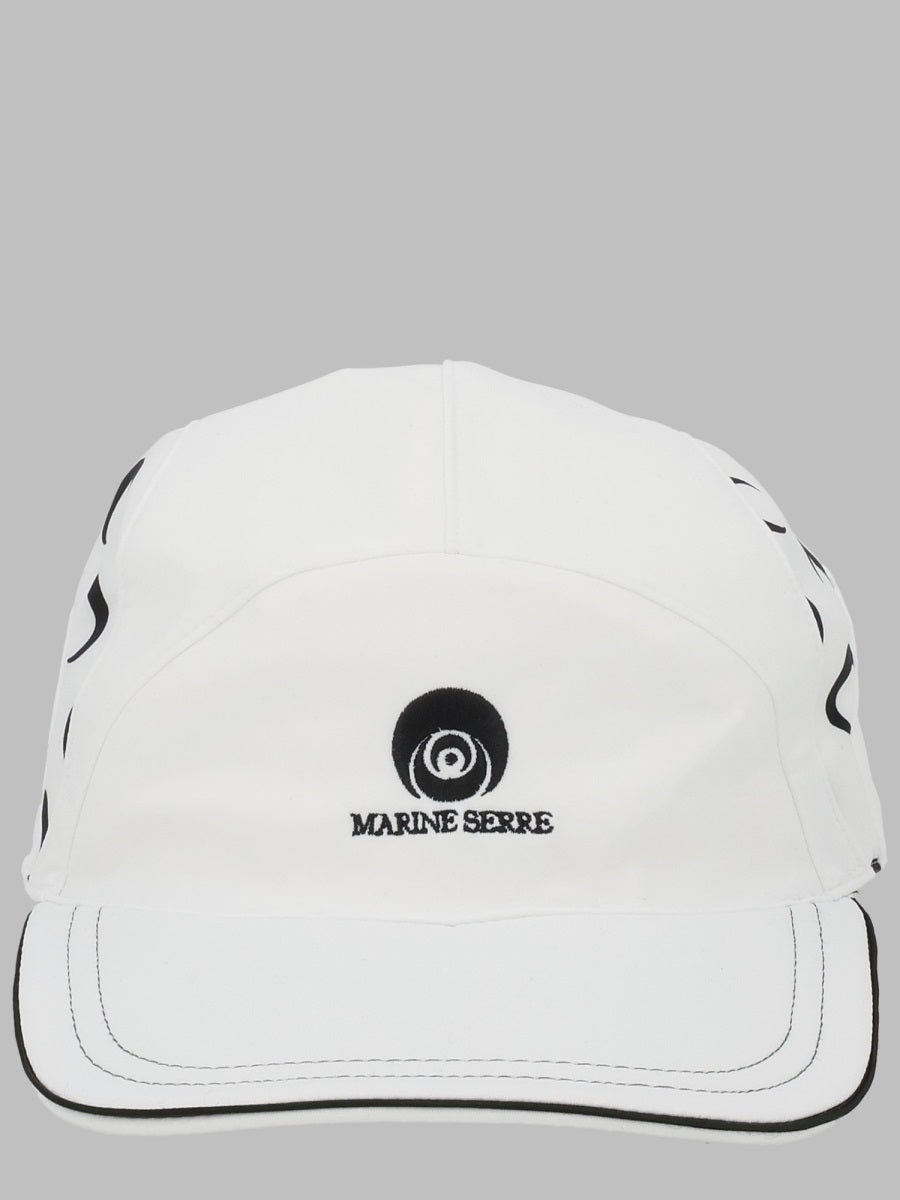 Marine Serre Cappello Da Baseball Con Logo