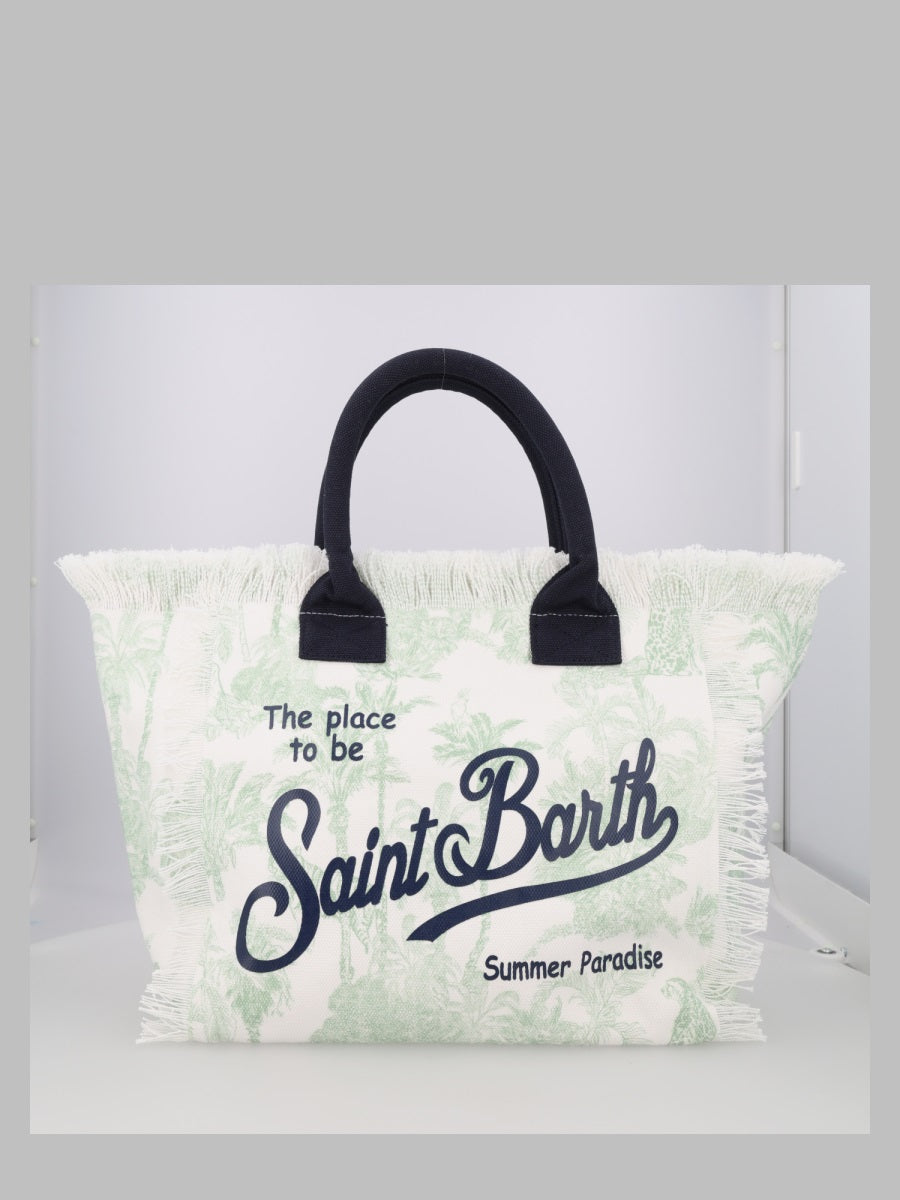 Mc2 Saint Barth Borsa "Vanity" Medium In Canvas
