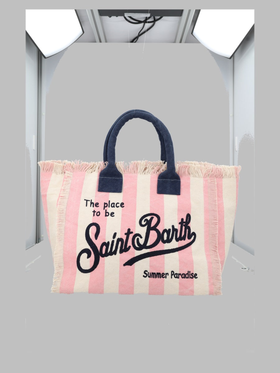 Mc2 Saint Barth Borsa "Vanity" Medium In Canvas