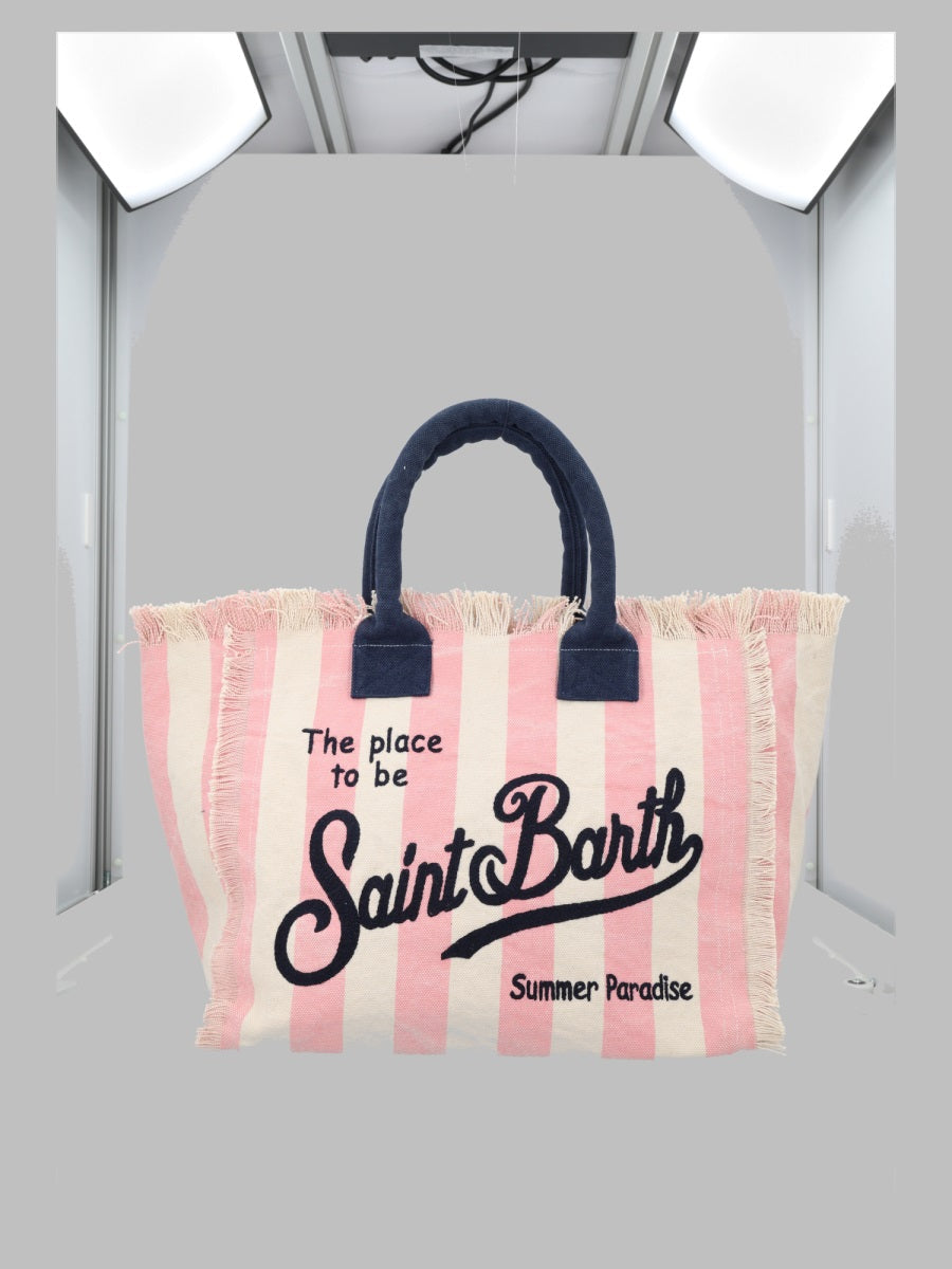 Mc2 Saint Barth Borsa "Vanity" Medium In Canvas