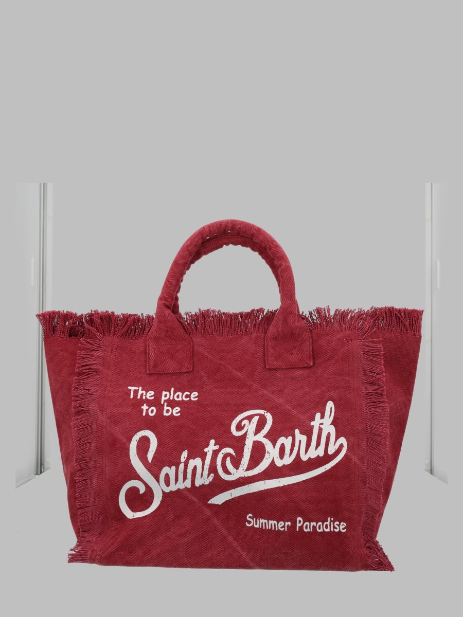 Mc2 Saint Barth Borsa "Vanity" Medium In Canvas