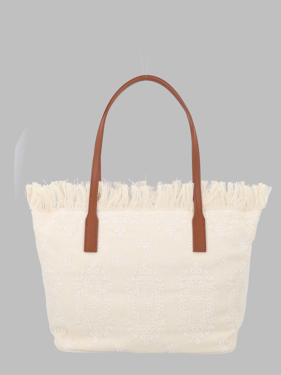 Mc2 Saint Barth Borsa "City" Medium Con Frange