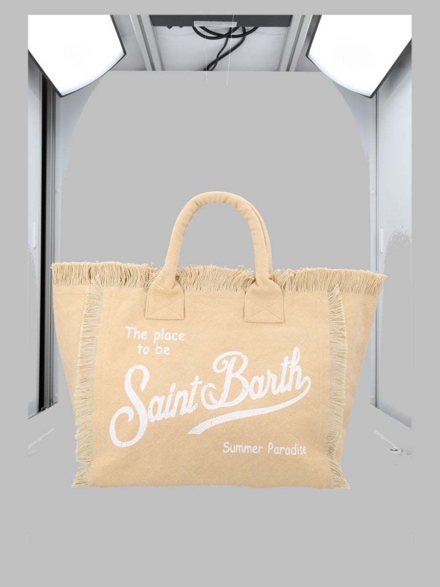 Mc2 Saint Barth Borsa "Vanity" Medium In Canvas