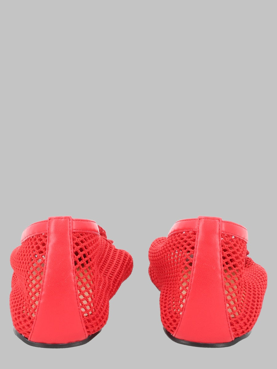 Ganni Ballerina "Jenny" In Mesh