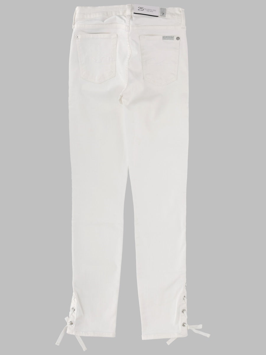 7 For All Mankind Jeans In Denim Di Cotone