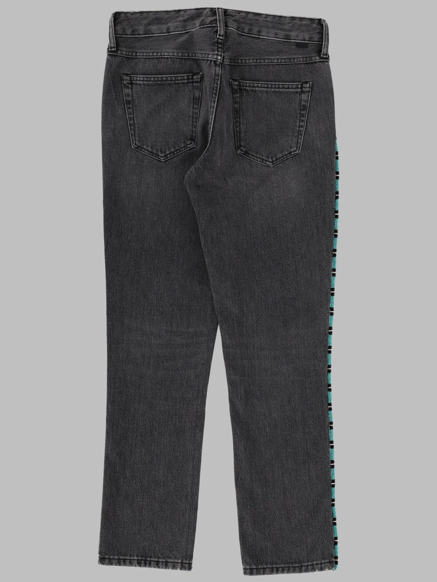 Alanui Jeans In Denim Di Cotone