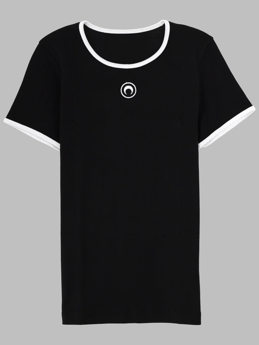 Marine Serre T Shirt Con Logo