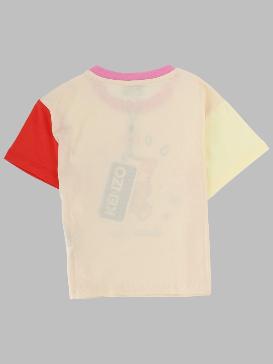 Kenzo T Shirt "Bubble Tiger"