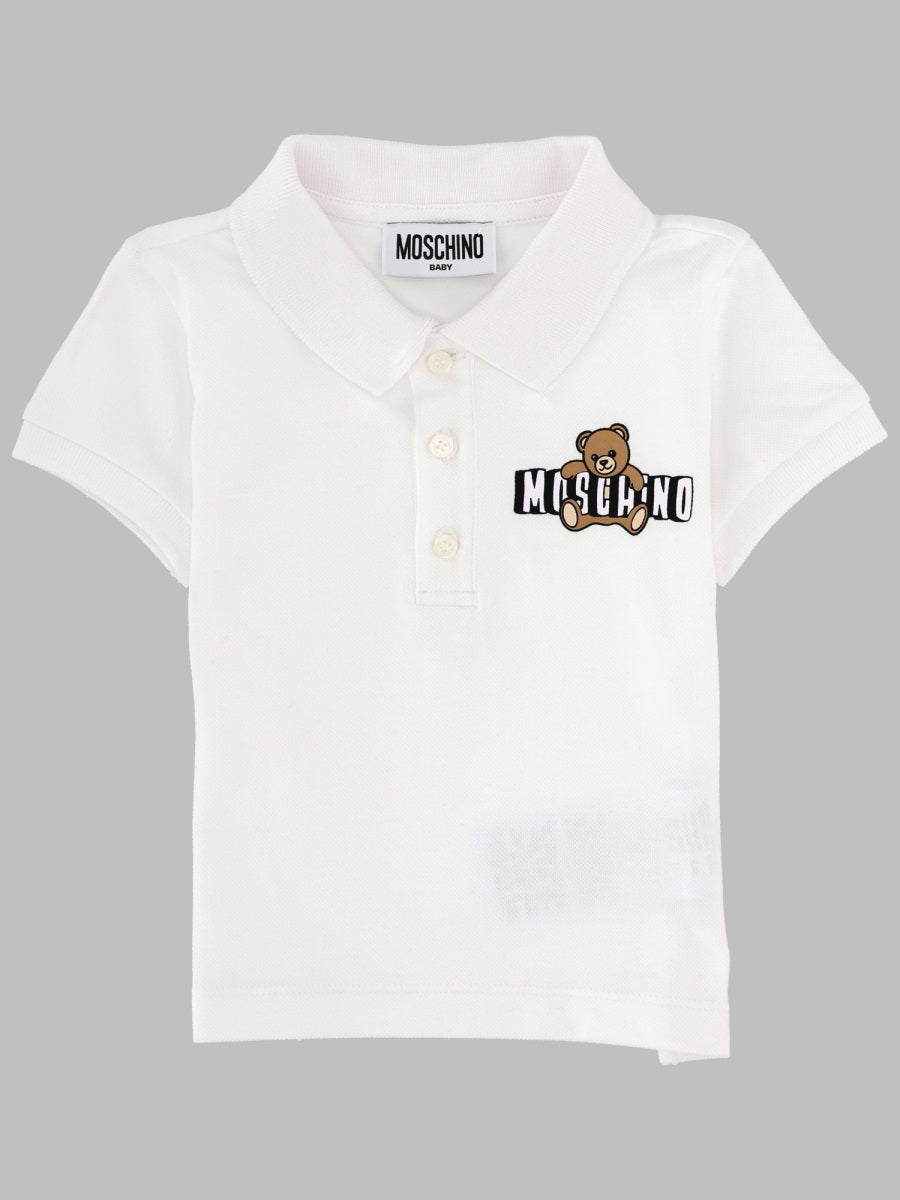 Moschino Polo Con Logo
