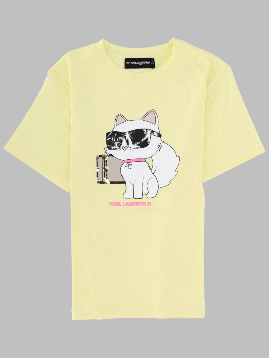 Karl Lagerfeld T Shirt Con Stampa