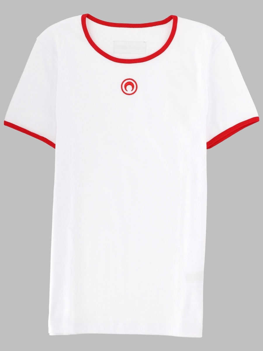Marine Serre T Shirt Con Logo