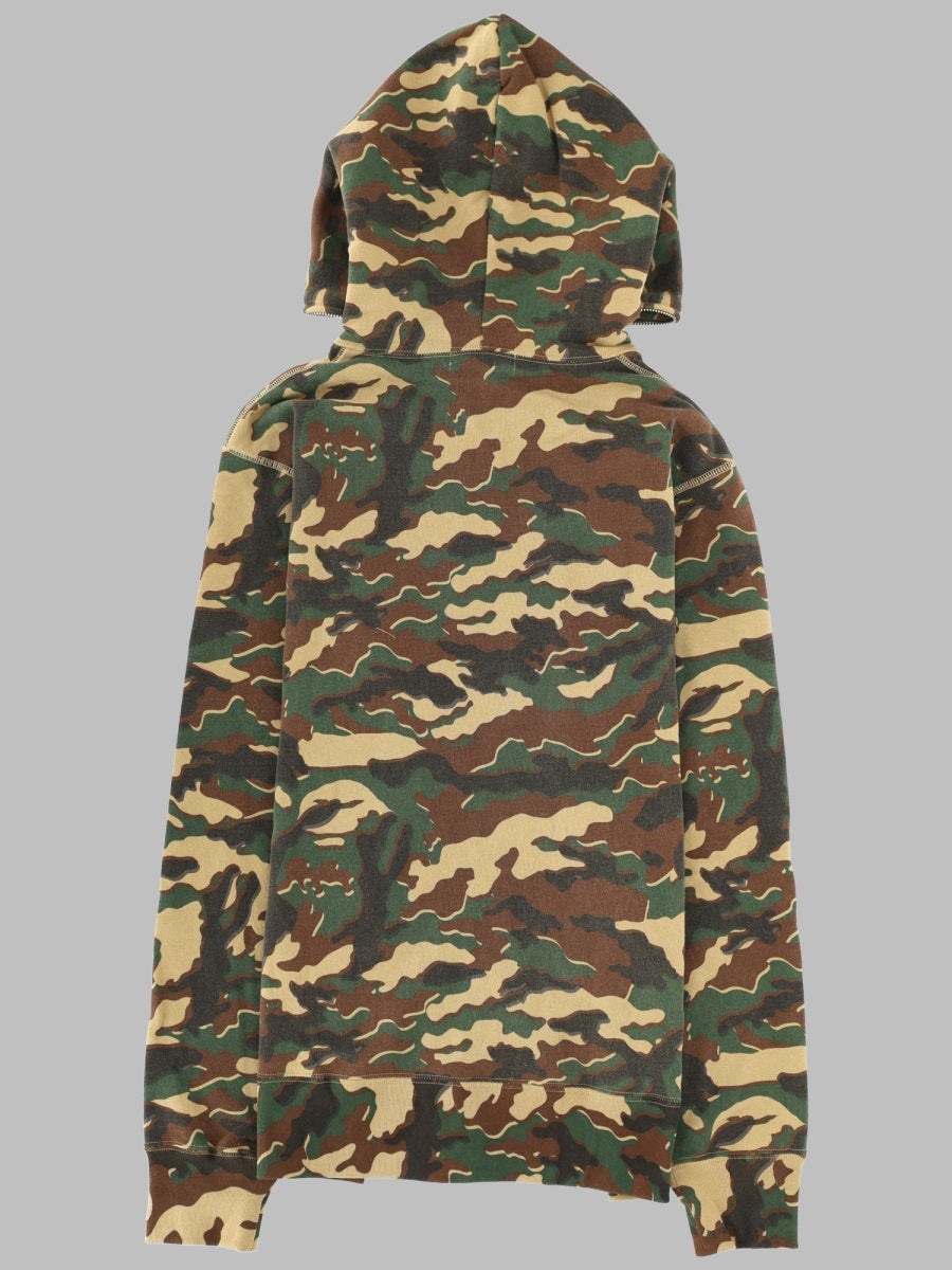 A Bathing Ape Felpa "Glitch Woodland" Con Cappuccio