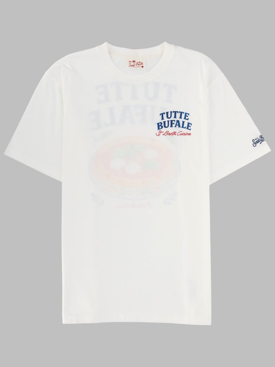 Mc2 Saint Barth T Shirt Con Stampa