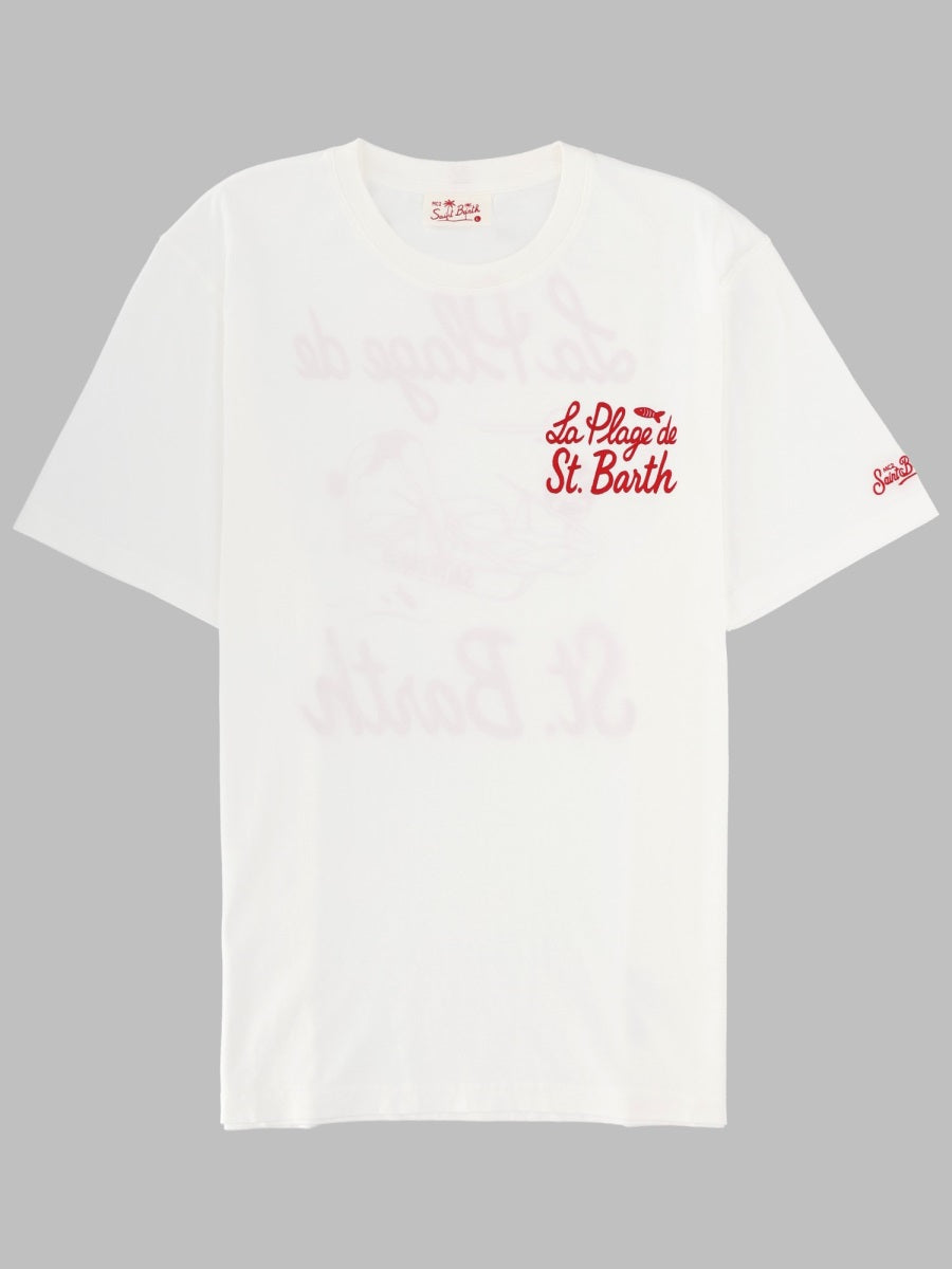 Mc2 Saint Barth T Shirt Con Stampa
