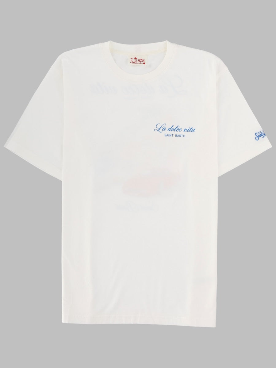 Mc2 Saint Barth T Shirt Con Stampa