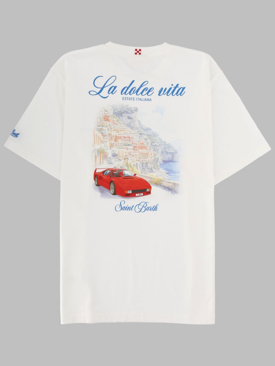 Mc2 Saint Barth T Shirt Con Stampa