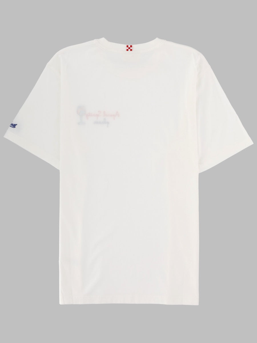 Mc2 Saint Barth T Shirt Con Ricamo