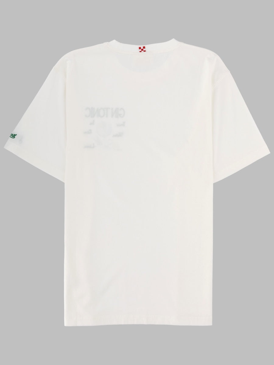 Mc2 Saint Barth T Shirt Con Ricamo