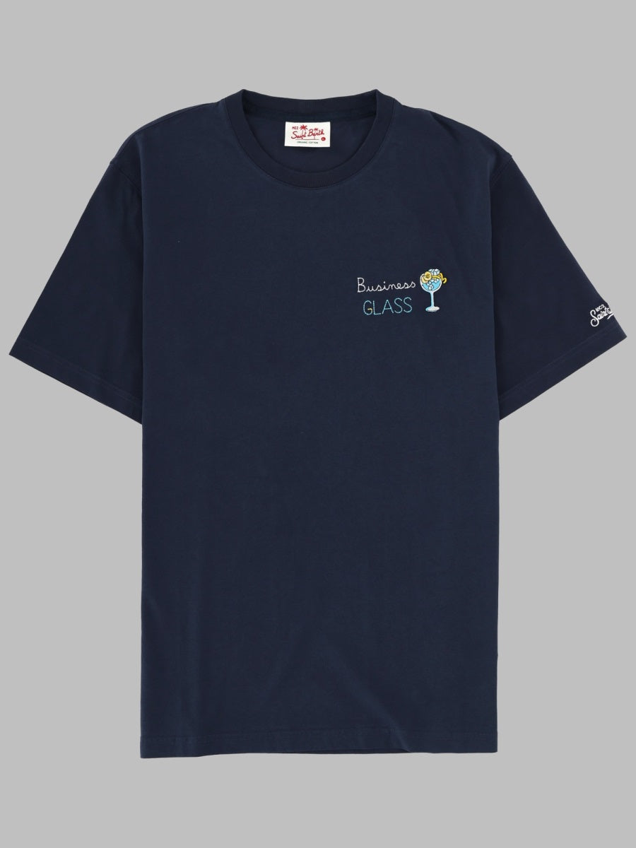 Mc2 Saint Barth T Shirt Con Ricamo